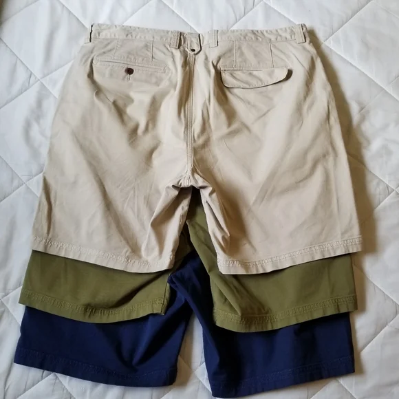 Robert Graham Shorts Green Blue Tan